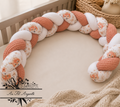 
Tresse de lit en 3 épis de 2m - Renarde Tabatha