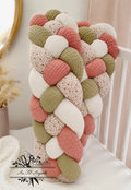 Tresse de lit en 4 épis de 2m50 - Fleurs Victorine