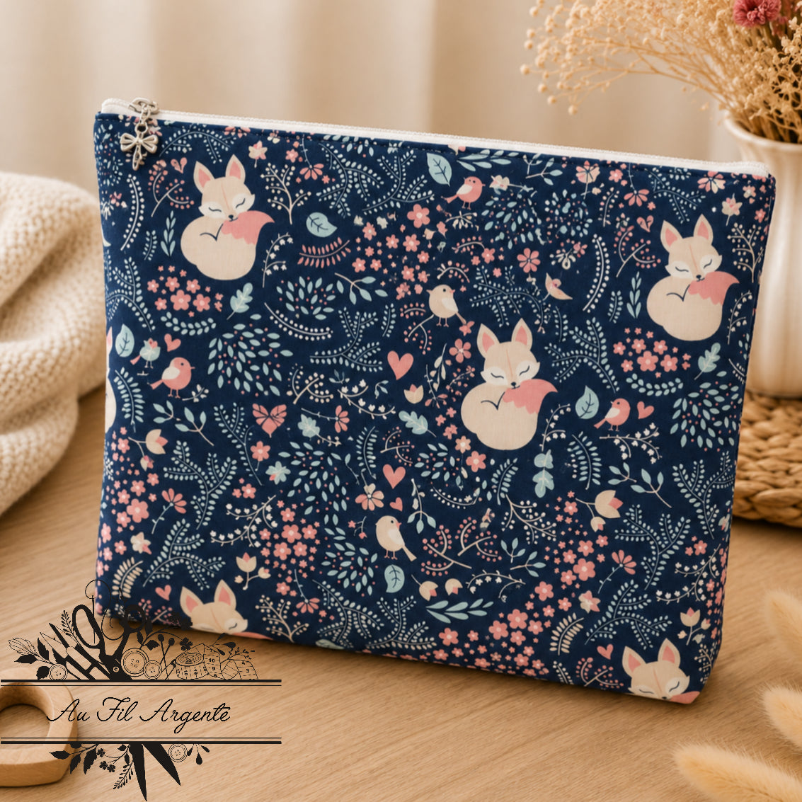 Trousse de toilette Renarde endormie