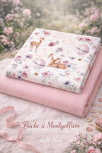 Tresse de lit fine en 4 épis de 5m - Biche