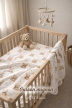 Trousse rectangulaire - Ourson mignon