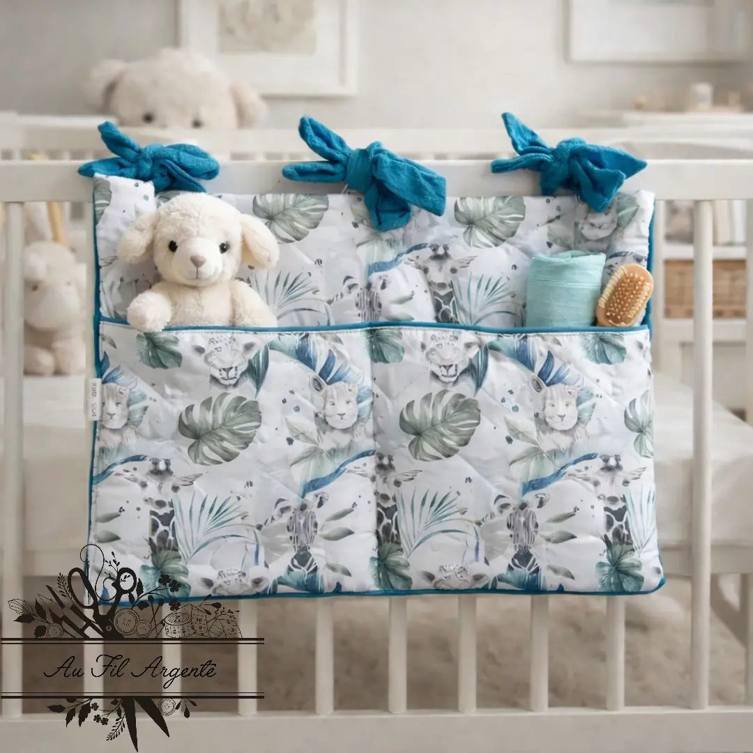 Range-doudou Safari bleu-vert