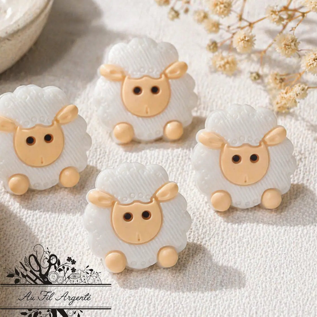 Les créations perlées - Moutons