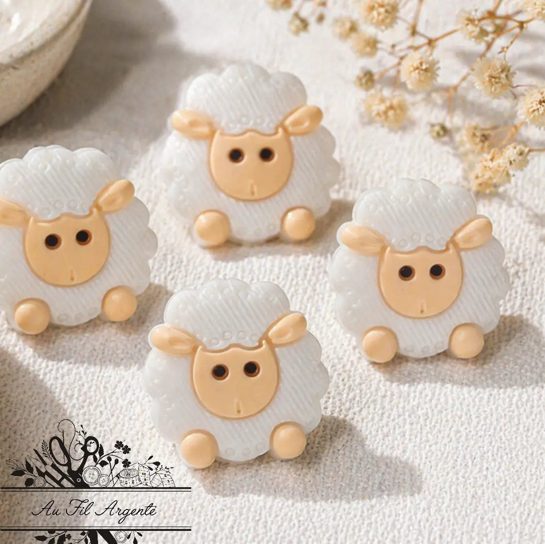 Les créations perlées - Moutons
