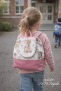 Sac Maternelle - Safari girly rose