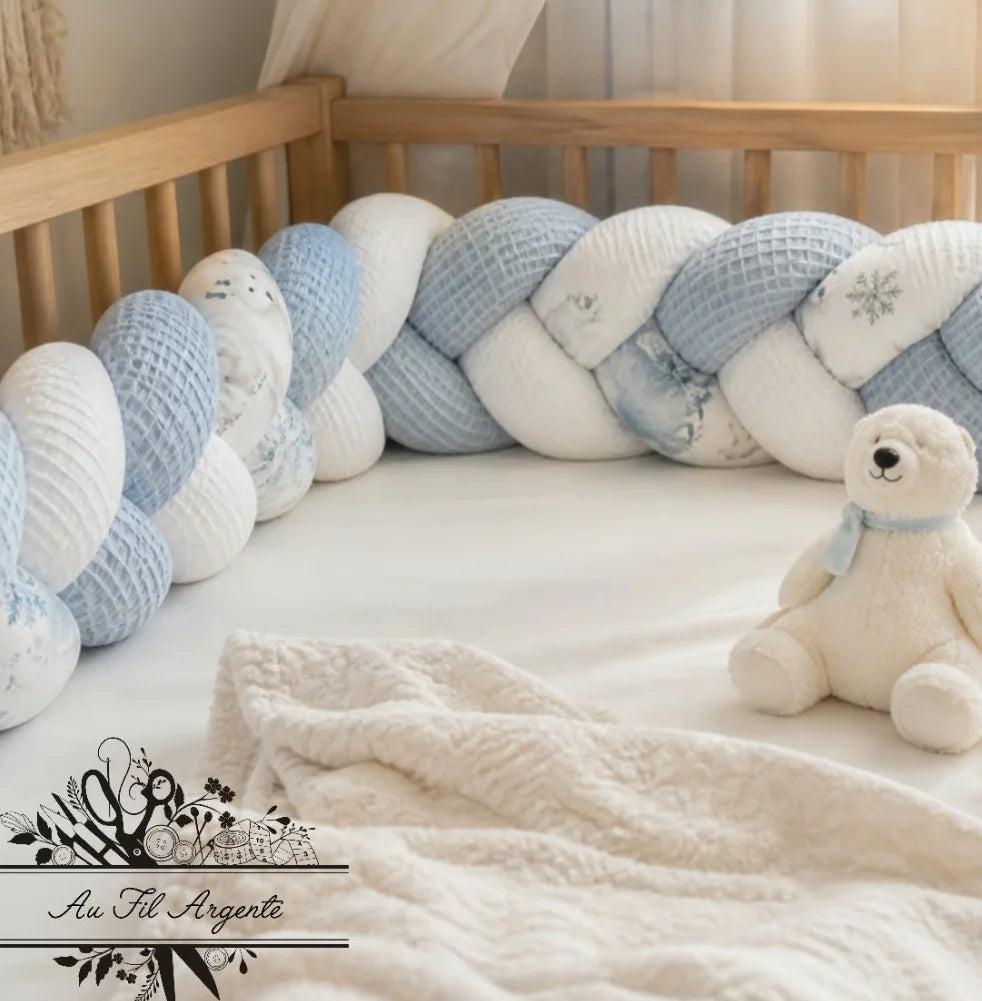Tresse de lit - Ours polaires