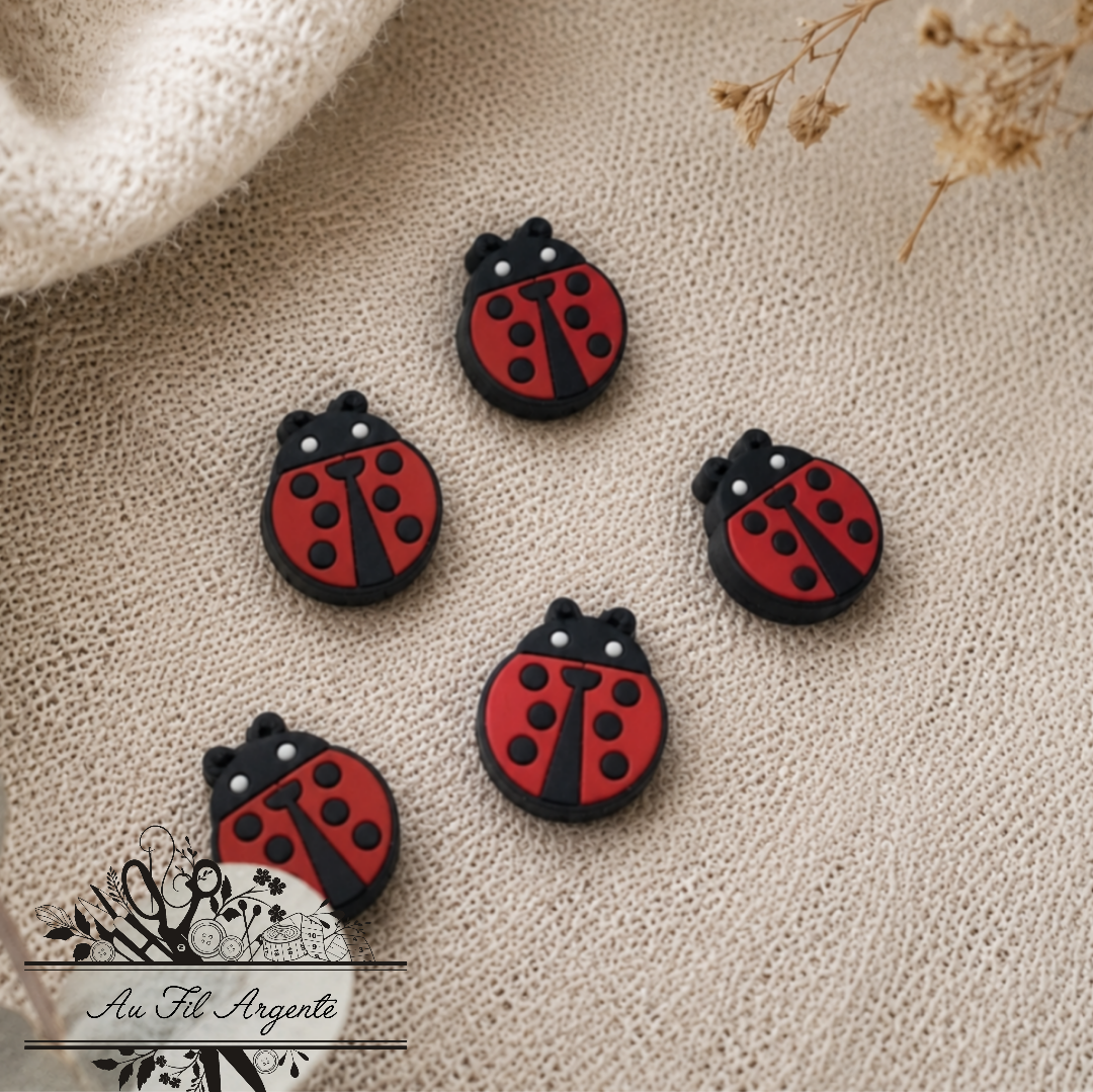 Les créations perlées - Coccinelle