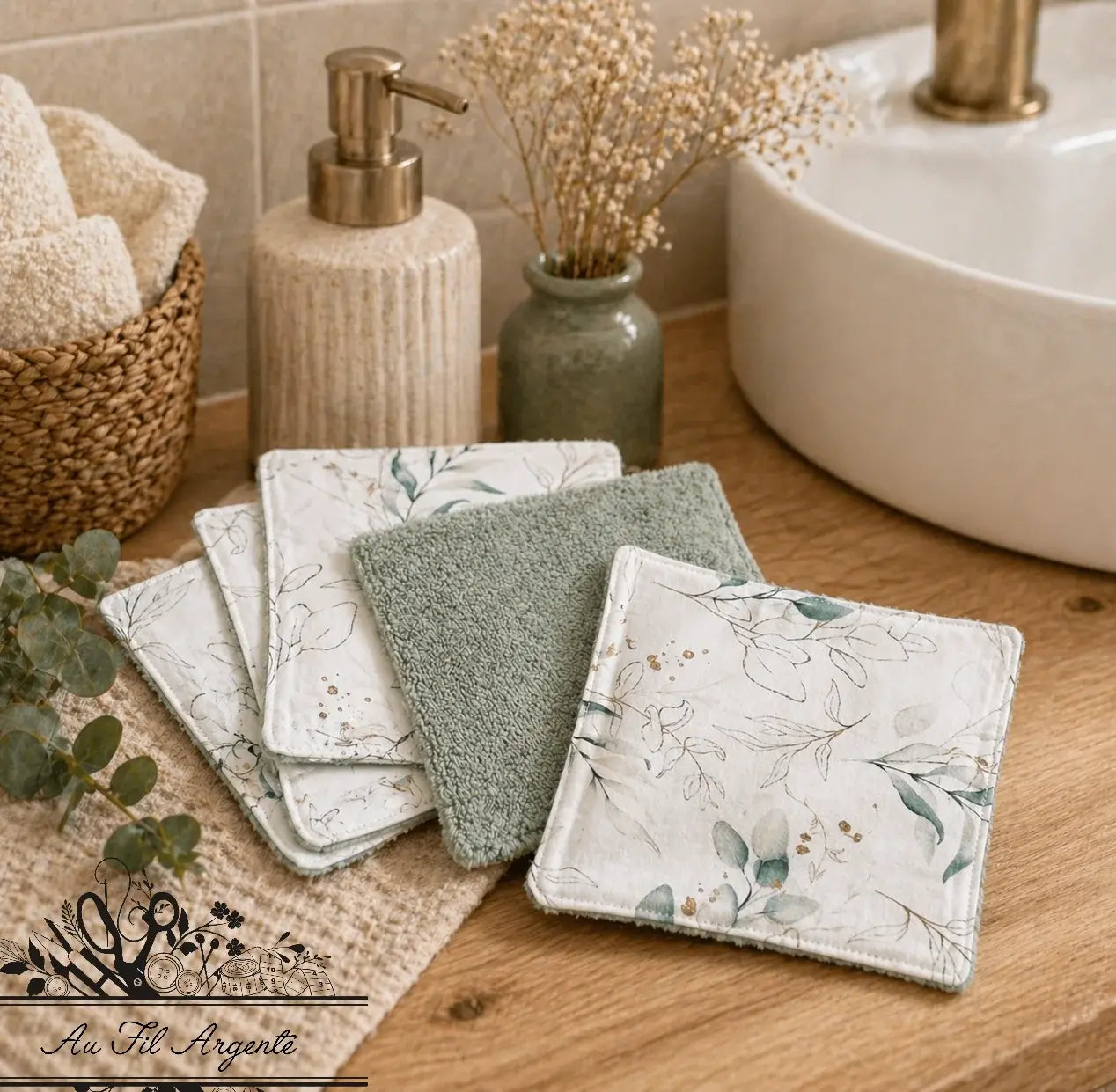 Les Lingettes Jardin vert