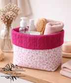 Panier de rangement Fleur Ninon