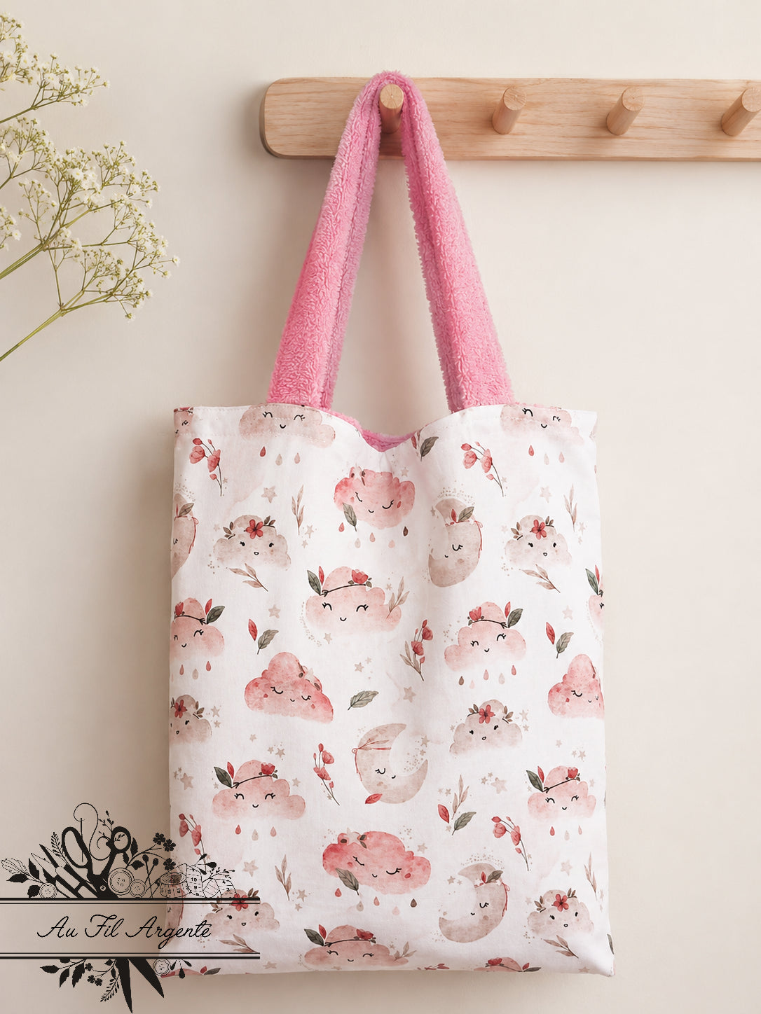 Tote Bag - Nuage girly
