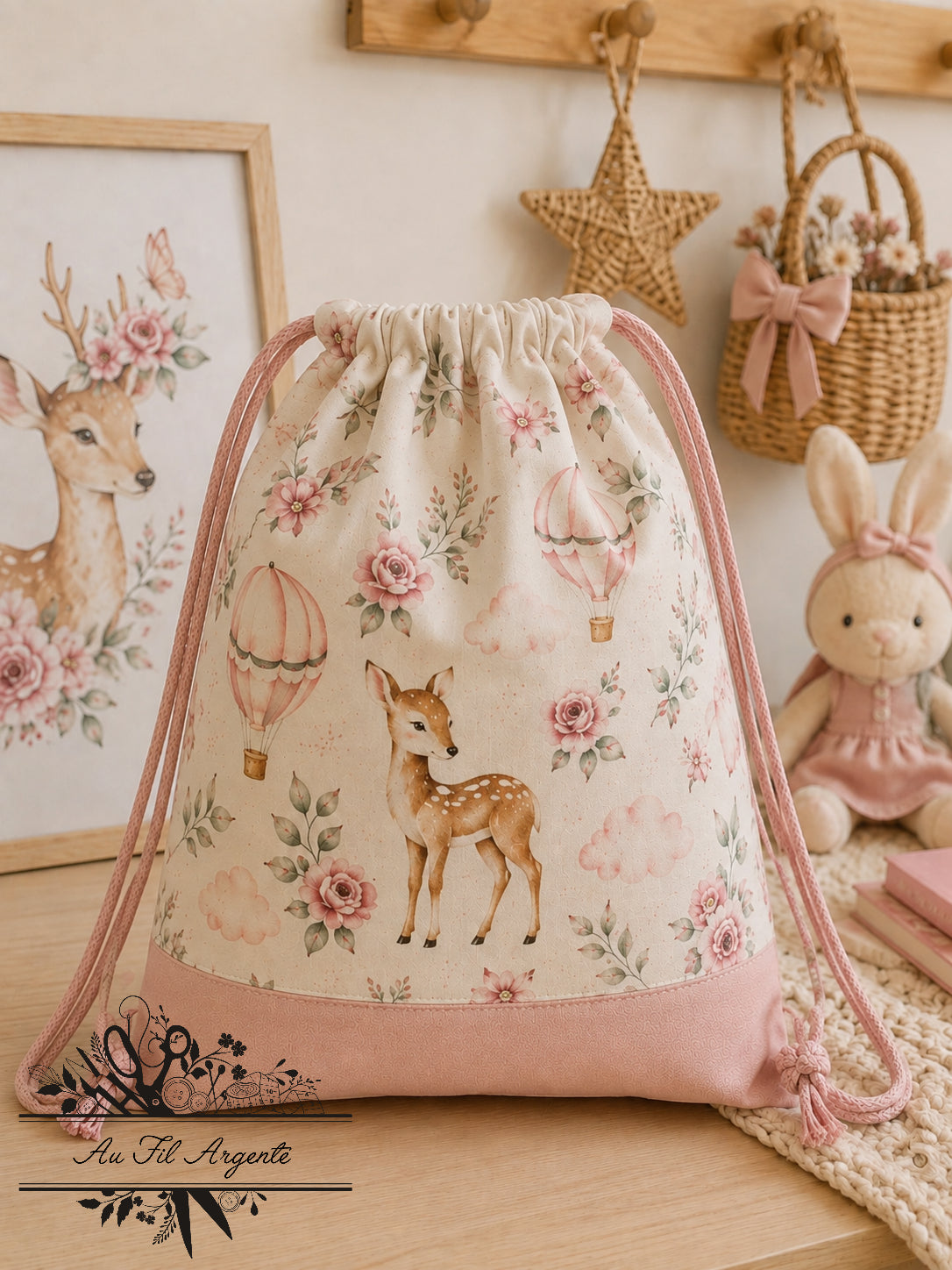 Sac pochon Biche