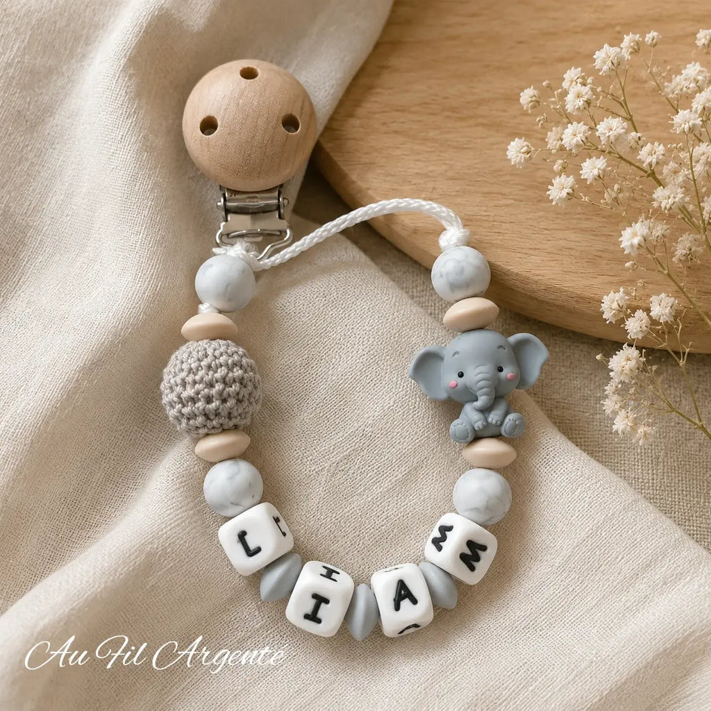 Les créations perlées - Éléphant