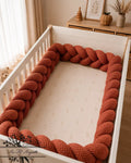 Tresse de lit en 3 épis - Terracotta