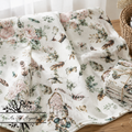 Tresse de lit Attrape rêve fleuri 2m50 en 4 épis