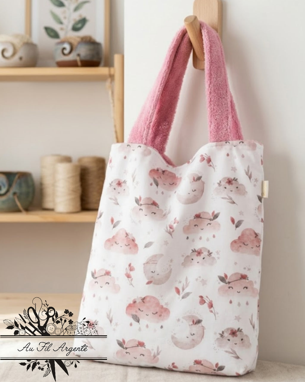 Tote Bag - Nuage girly
