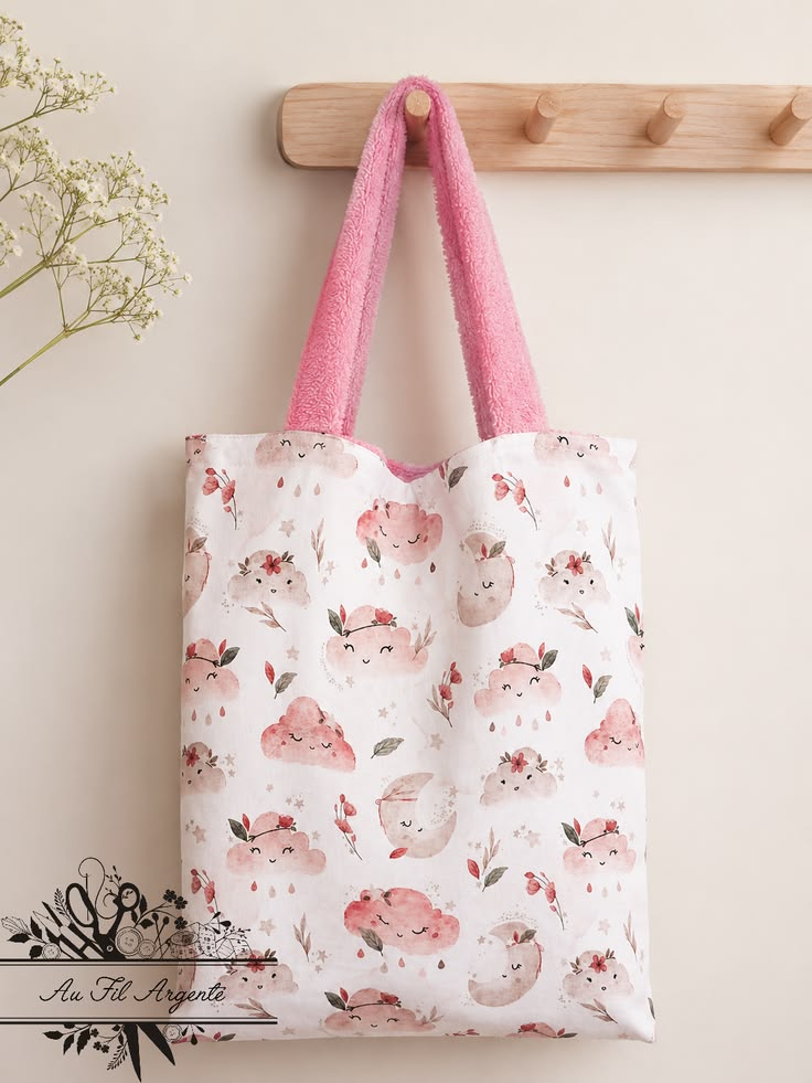 Tote Bag - Nuage girly