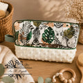 Trousse de toilette rectangulaire Safari Monstera