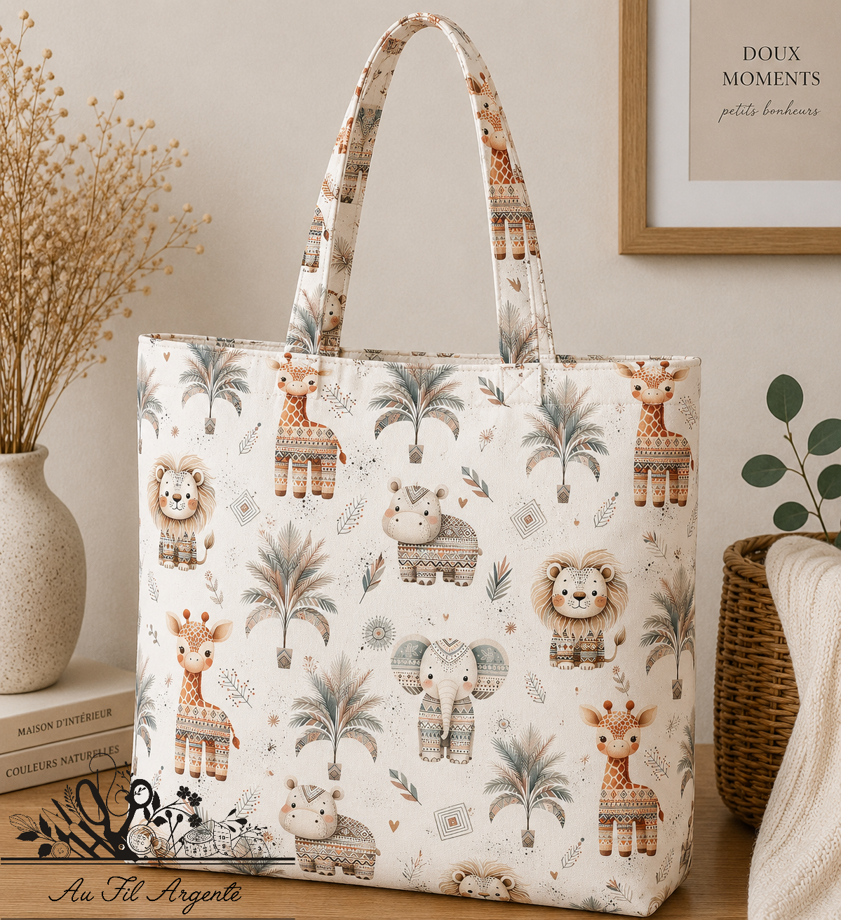 Tote Bag - Safari Bohème