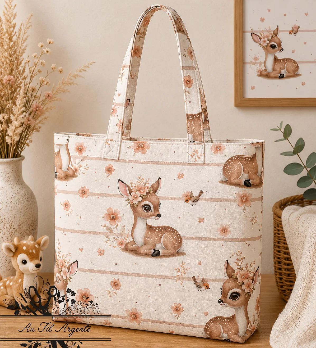 Tote Bag - Douceur de Faon