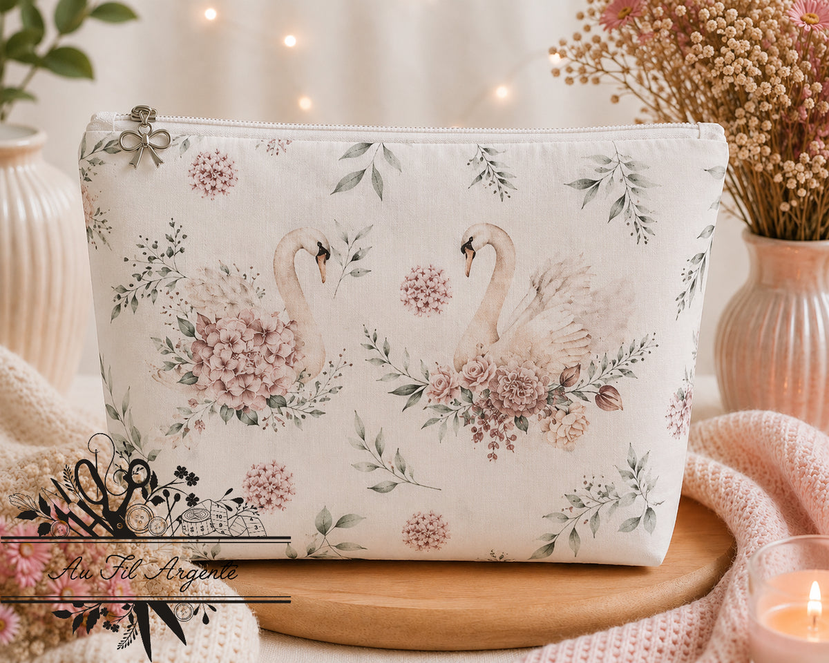 Trousse de toilette Cygnes