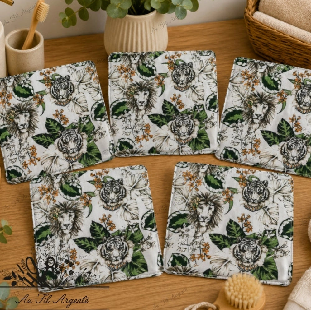 Lingettes - Lion et Tigre