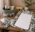 Coffret "Table à langer" Collection Safari monstera