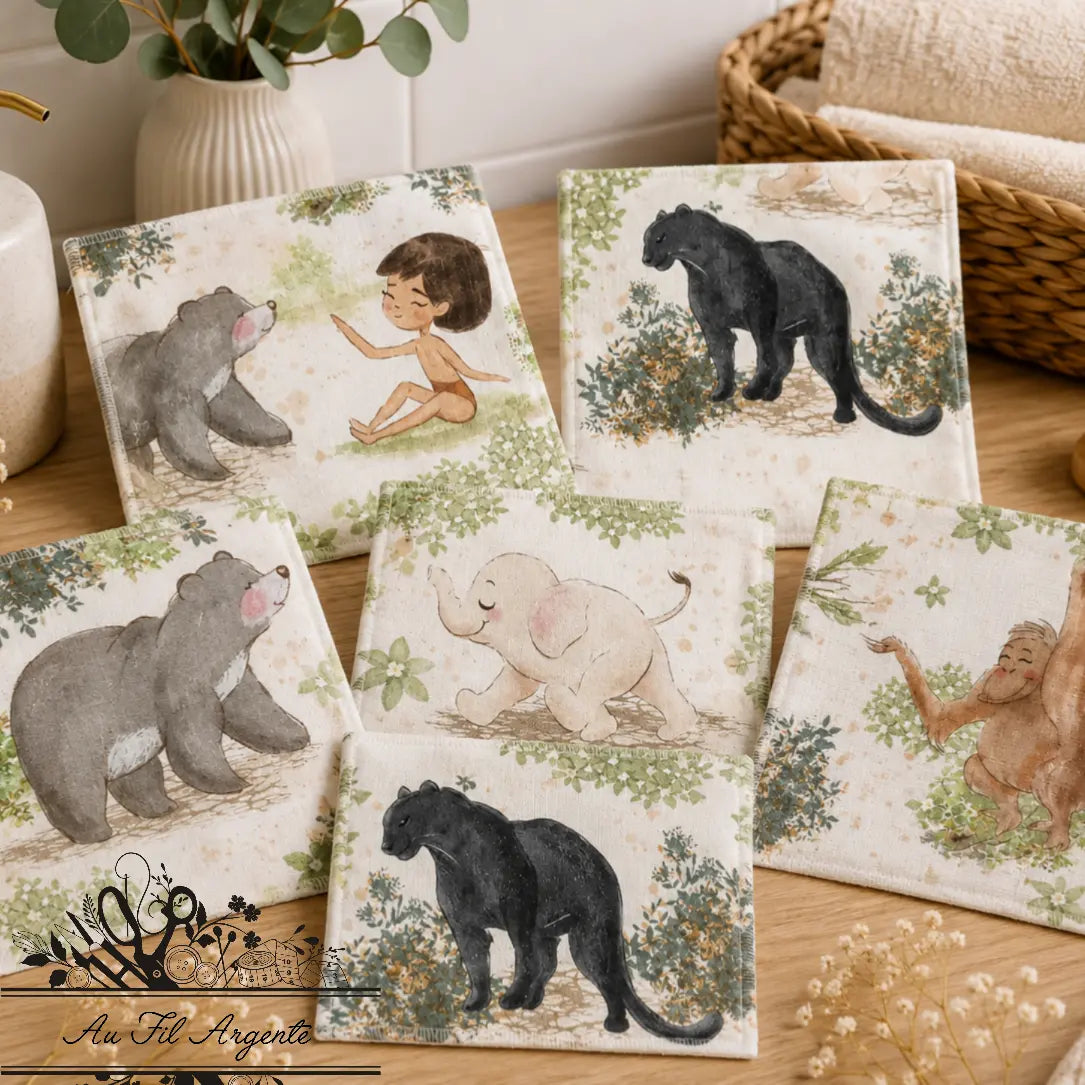Lingettes - Enfant de la Jungle
